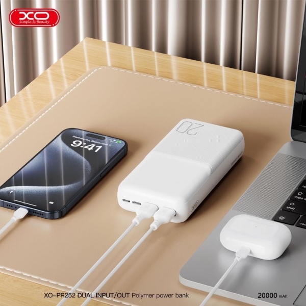XO PR252 20000 mAh Powerbank — ürün görseli 5