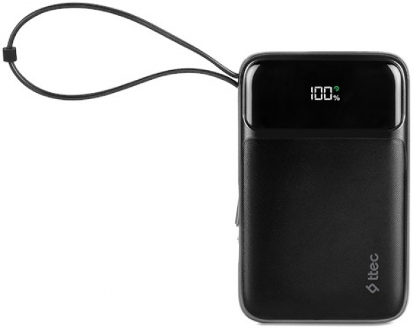 ttec ReCharger Pro LCD 22.5W 10000 mAh Powerbank (2BB215)