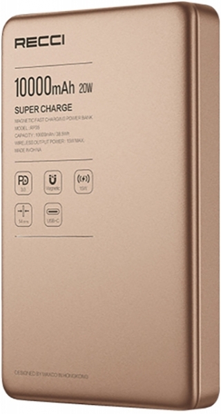 Recci RP35 10000 mAh Powerbank — ürün görseli 4