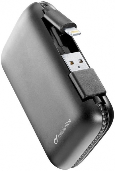 Cellularline FreePower 5000 mAh Powerbank (FREEPCAB5MFIIPHK)