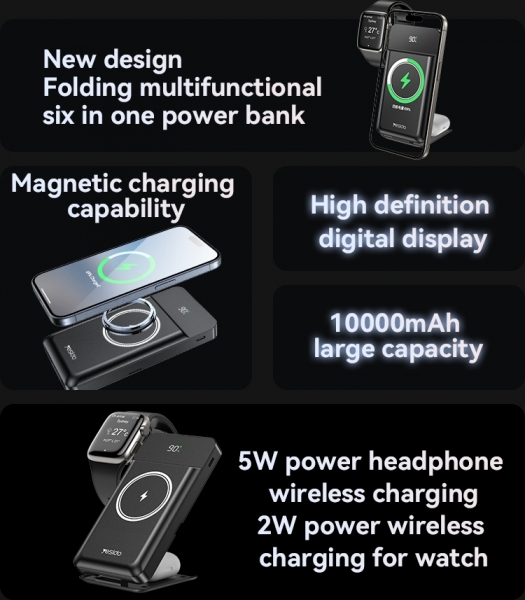 Yesido YP69 10000 mAh Powerbank — ürün görseli 6