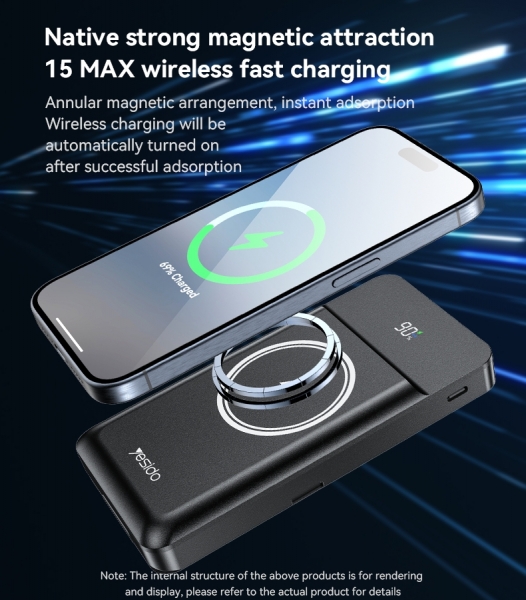 Yesido YP69 10000 mAh Powerbank — ürün görseli 2