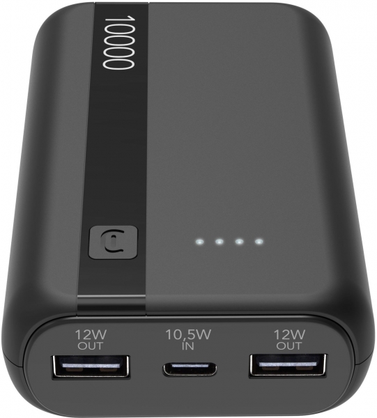 Cellularline PBENTRY10000 10000 mAh Powerbank (PBENTRY10000K)