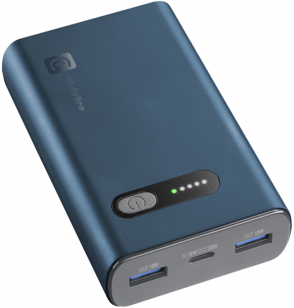 Cellularline Fast PD 20W 10000 mAh Powerbank (PBFAST01PD10000) — ürün görseli 3