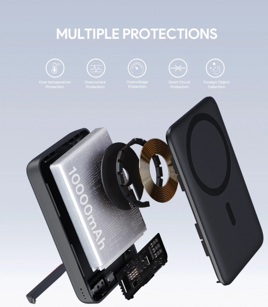 Aukey MagLink PB-MS02 10000 mAh Powerbank — ürün görseli 5