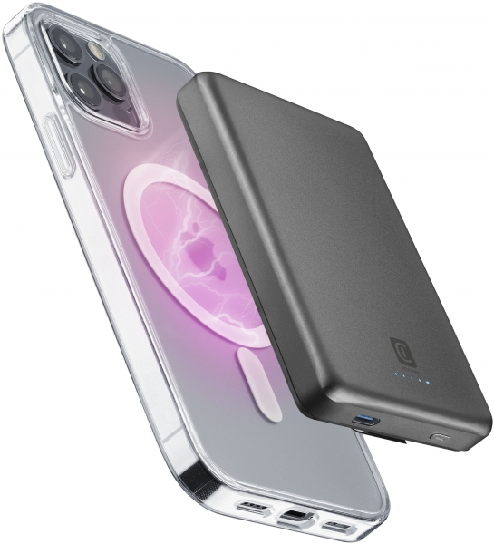 Cellularline Mag Lite 10000 mAh Powerbank (PBMAGSLIM10000WIRD) — ürün görseli 2
