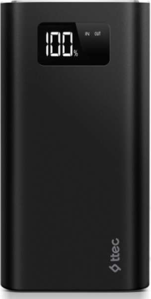 ttec AlumiSlim Multi LCD 20000 mAh Powerbank (2BB172)