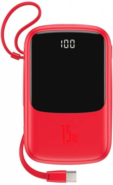 Baseus Q Pow 15W 10000 mAh Powerbank (BS-P1002L) — ürün görseli 3