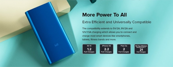 Xiaomi Mi 3 PLM13ZM 10000 mAh Powerbank (VXN4274GL) — ürün görseli 7