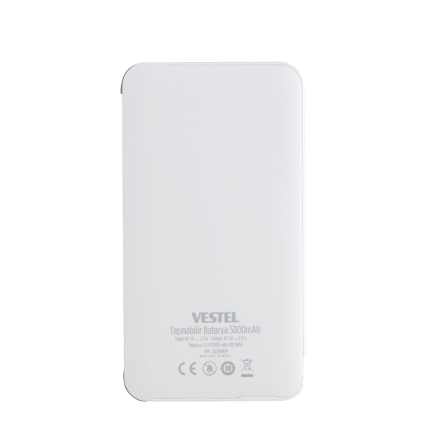 Vestel Taşınabilir Batarya 5000 5000 mAh Powerbank — ürün görseli 7