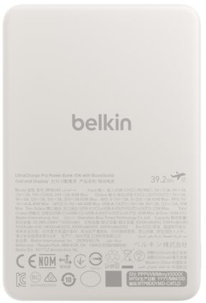 Belkin UltraCharge Pro BoostSolid Cell 10000 mAh Powerbank (BBA022) — ürün görseli 13