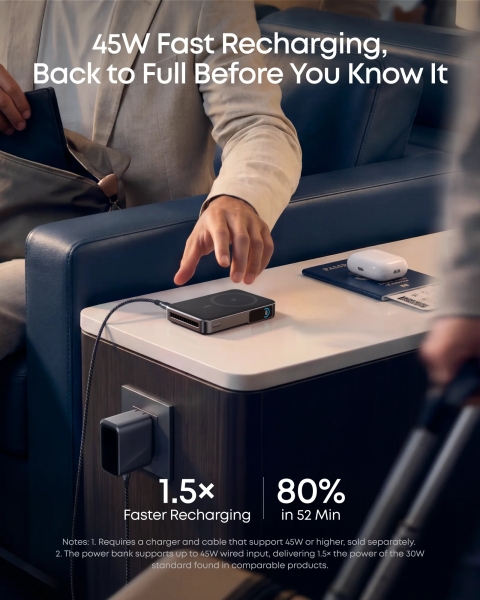 Anker MagGo 2 Pro 10000 mAh Powerbank (A110R) — ürün görseli 6