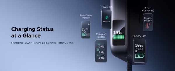 Ugreen MagFlow Pro 25W 10000 mAh Powerbank (65062) — ürün görseli 12