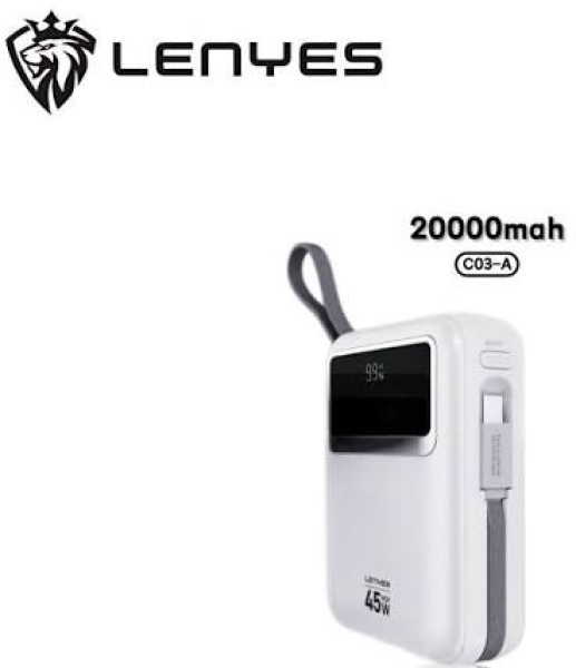 Lenyes C03-A 10000 mAh Powerbank — ürün görseli 5