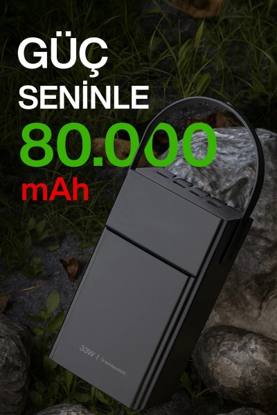 Sprange SR-P800 80000 mAh Powerbank — ürün görseli 4