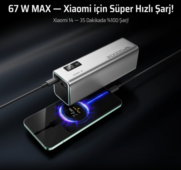 Cuktech 15 SE 85W 20000 mAh Powerbank (PB200) — ürün görseli 6