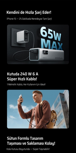 Cuktech 15 SE 85W 20000 mAh Powerbank (PB200) — ürün görseli 9