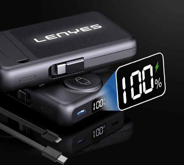 Lenyes PW1003D 10000 mAh Powerbank — ürün görseli 2