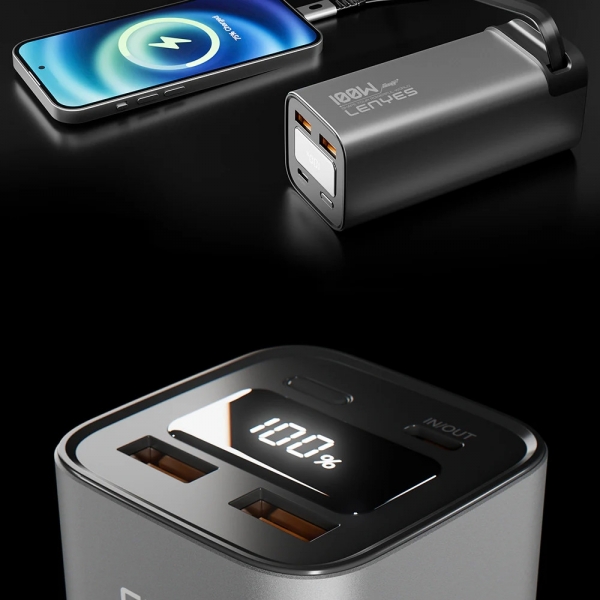 Lenyes PX2001D 20000 mAh Powerbank — ürün görseli 6