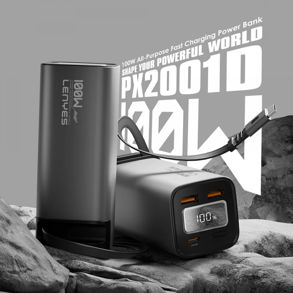 Lenyes PX2001D 20000 mAh Powerbank — ürün görseli 5