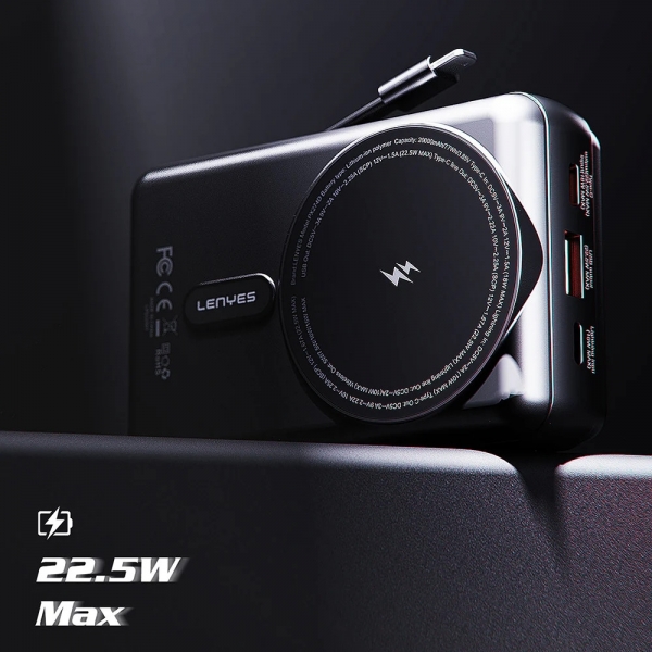 Lenyes PX274D 20000 mAh Powerbank — ürün görseli 4