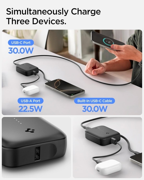 Spigen EA3010BT 10000 mAh Powerbank (ABA09023) — ürün görseli 5