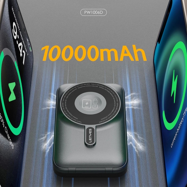 Lenyes PW1006D 10000 mAh Powerbank — ürün görseli 3