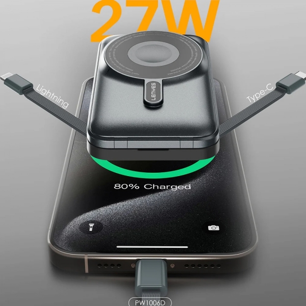 Lenyes PW1006D 10000 mAh Powerbank — ürün görseli 4