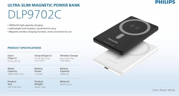 Philips DLP9702C 5000 mAh Powerbank — ürün görseli 3