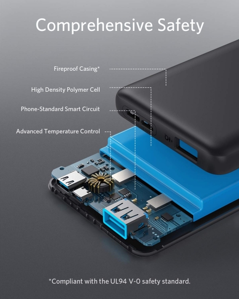 Anker 313 10K 10000 mAh Powerbank (A1229) — ürün görseli 4
