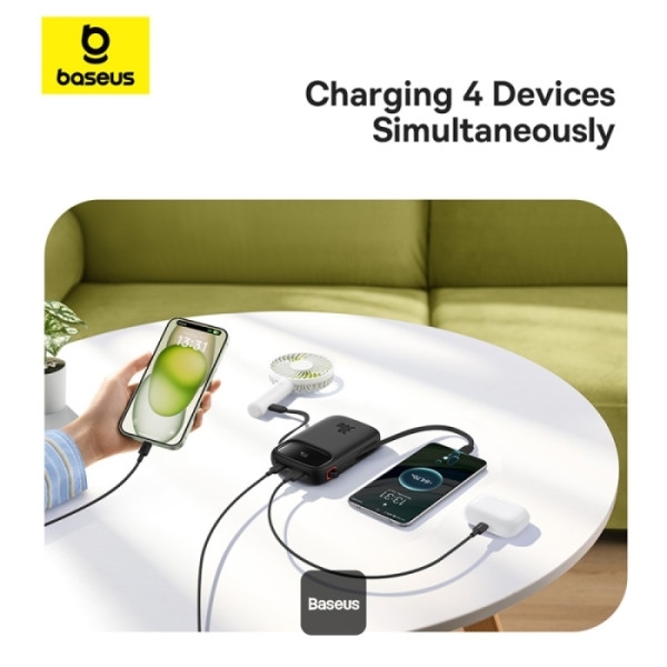 Baseus QPow 2 30W 20000 mAh Powerbank (PPQD4-20C) — ürün görseli 6