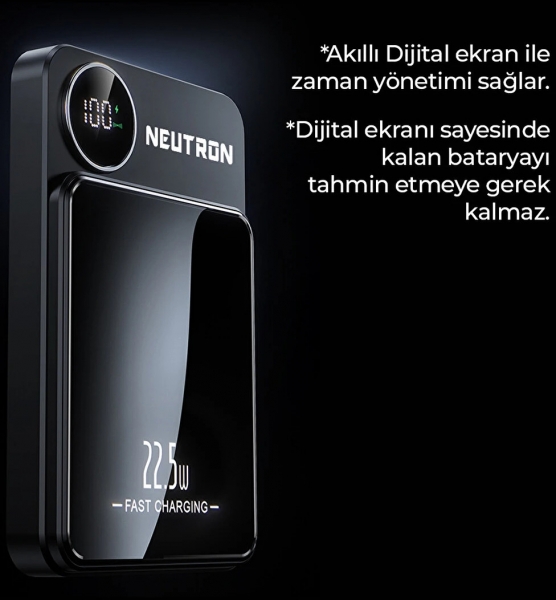 Neutron NTL-PB-05FW 5000 mAh Powerbank — ürün görseli 4