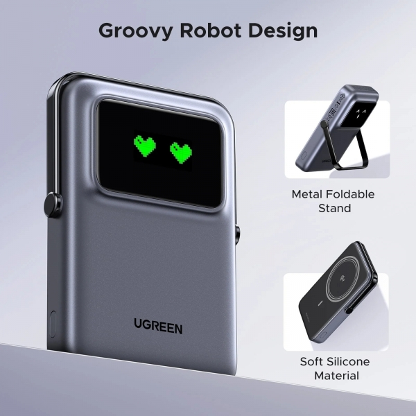Ugreen Uno Magnetic 7.5W 10000 mAh Powerbank (PB764) — ürün görseli 6