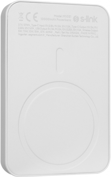 S-link M1021 10000 mAh Powerbank — ürün görseli 11