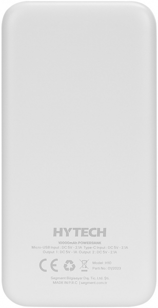 Hytech H10 10000 mAh Powerbank — ürün görseli 12