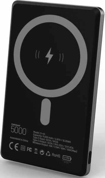 Simex Slimo S-40 5000 mAh Powerbank — ürün görseli 2