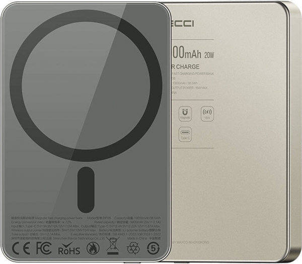 Recci RP26 10000 mAh Powerbank — ürün görseli 4