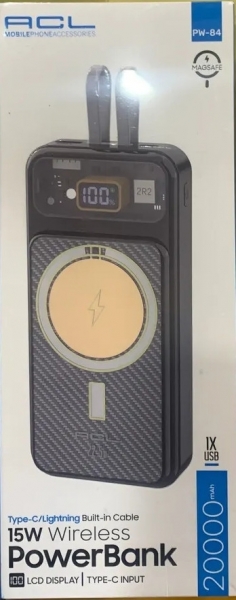 ACL PW-84 20000 mAh Powerbank — ürün görseli 3