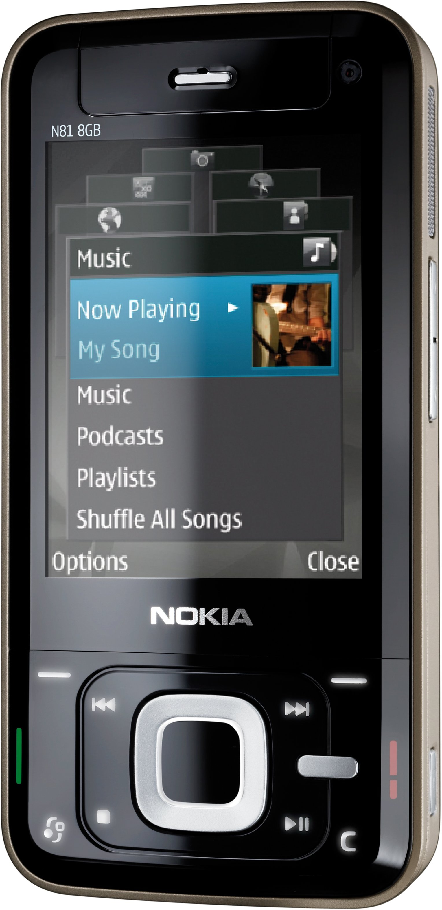 Nokia N81 8GB (2007) — ürün görseli 4
