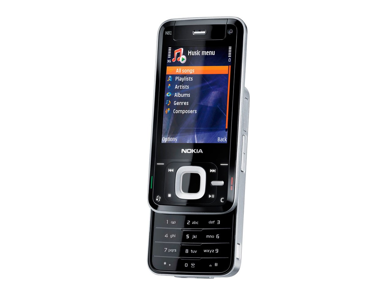 Nokia N81 8GB (2007) — ürün görseli 3