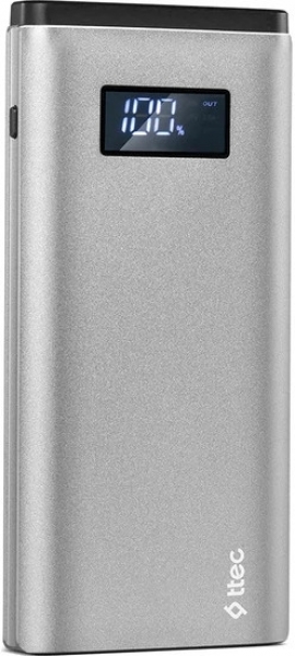 ttec AlumiSlim LCD QC 3.0 10000 mAh Powerbank — ürün görseli 3