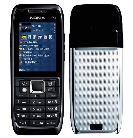 Nokia E51 camera-free (2008) — ürün görseli 4