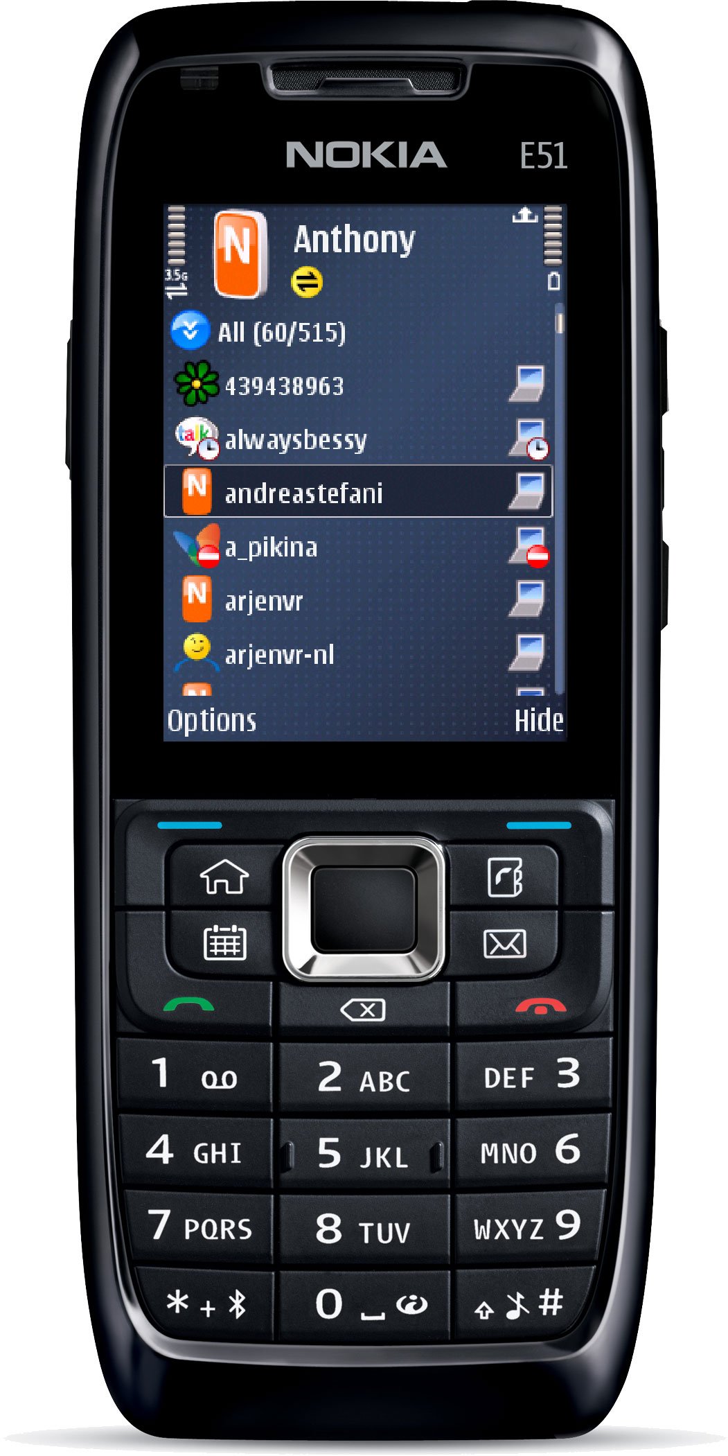 Nokia E51 (2007) — ürün görseli 2