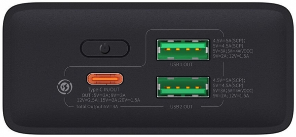 Baseus Adaman 2 Overseas 30W 20000 mAh Powerbank (PPAD050101) — ürün görseli 5