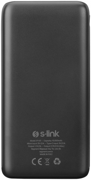 S-link IP-K11 10000 mAh Powerbank — ürün görseli 13