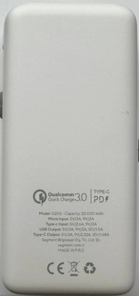 S-link G205 20000 mAh Powerbank — ürün görseli 11