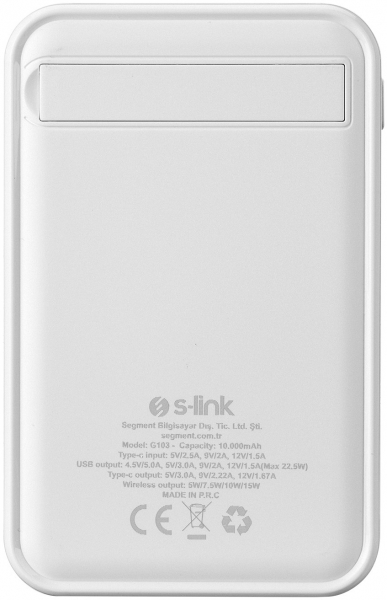 S-link G103 10000 mAh Powerbank — ürün görseli 12