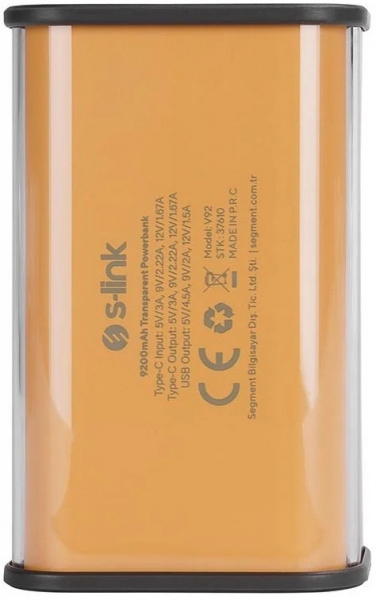 S-link SL-V92 9200 mAh Powerbank — ürün görseli 5