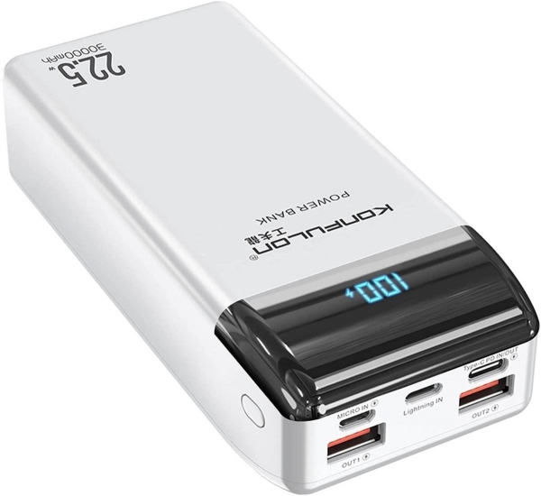 Konfulon P30Q 30000 mAh Powerbank — ürün görseli 4