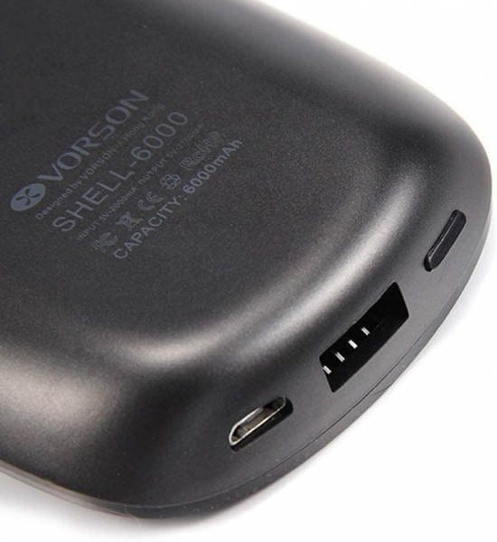 Vorson Shell 6000 mAh Powerbank (SHELL2G6000) — ürün görseli 7